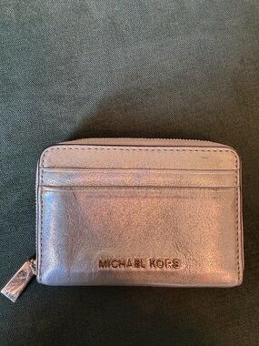 Michael Kors Metallic Gold Card Wallet